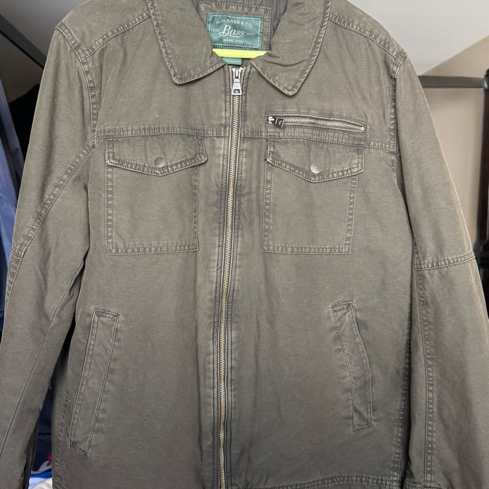 G.H. Bass jacket size large